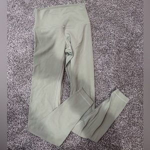 lululemon sage green align leggings